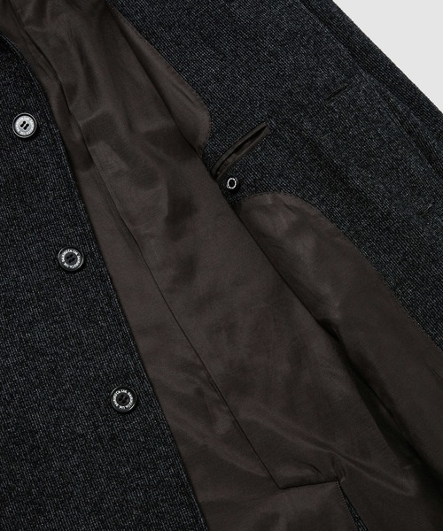 DAIRIKU（ダイリク）の「Studium Rib Collar Tweed Raglan Coat