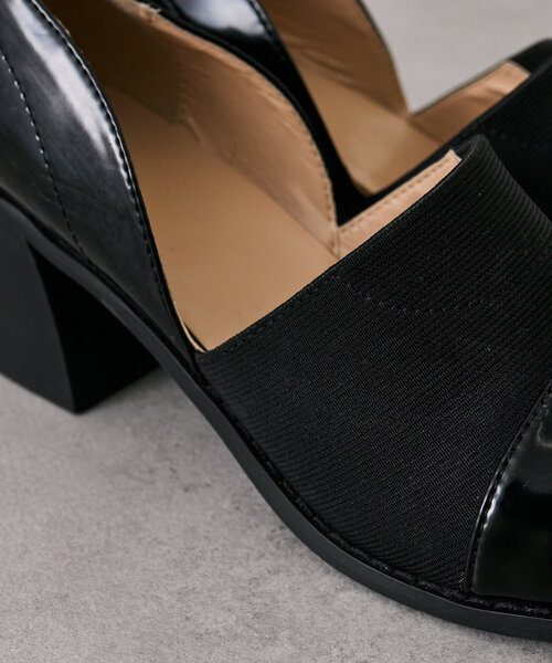 セール】【ロングセラー】ゴム使いローファー（ブーツ）｜mystic