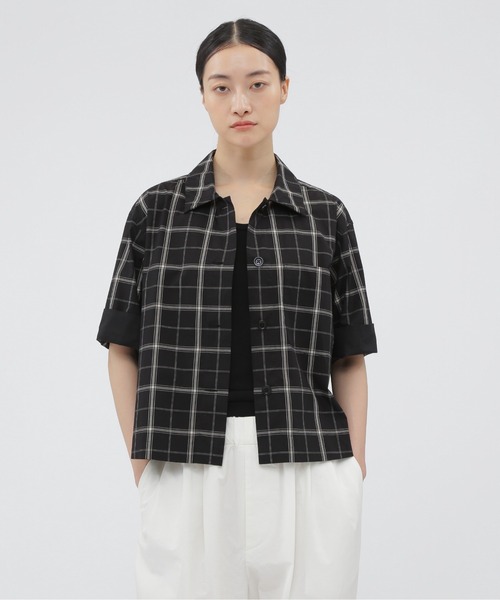 MARGARET HOWELL（マーガレットハウエル）の「COTTON LINEN CHECK