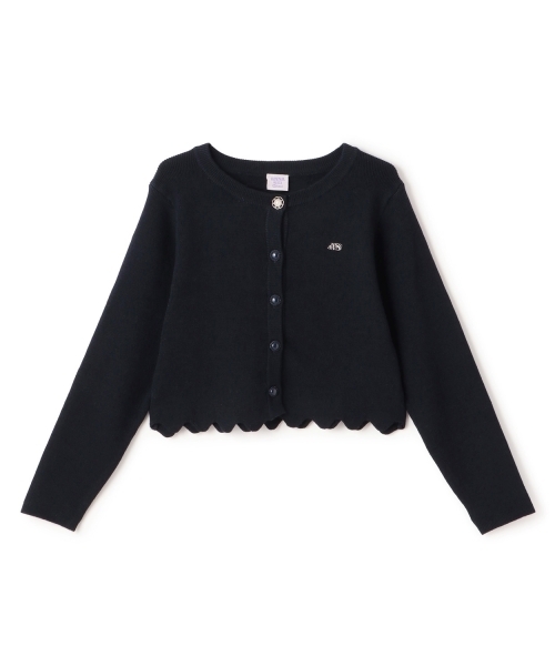 セール】裾スカラップカーディガン（カーディガン/ボレロ）｜ANNA SUI