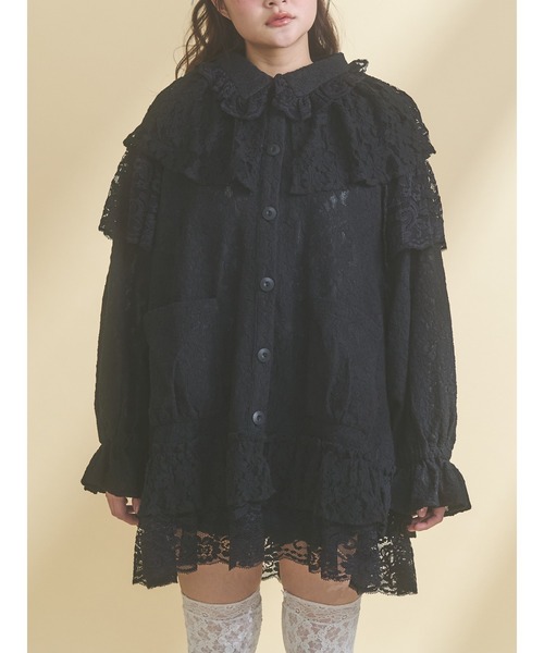 レースケープジャケット（テーラードジャケット）｜merry jenny