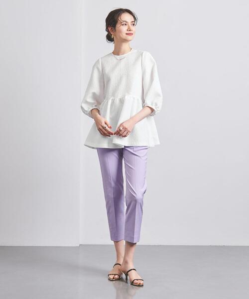 UNITED ARROWS（ユナイテッドアローズ）の「AIRY ジャカード ペプラム