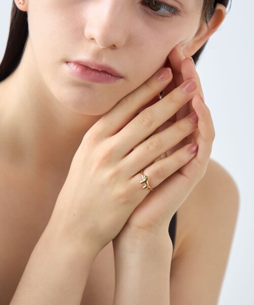 ハッピーカムカム] ビジュー ポニー リング（リング）｜ete（エテ）の