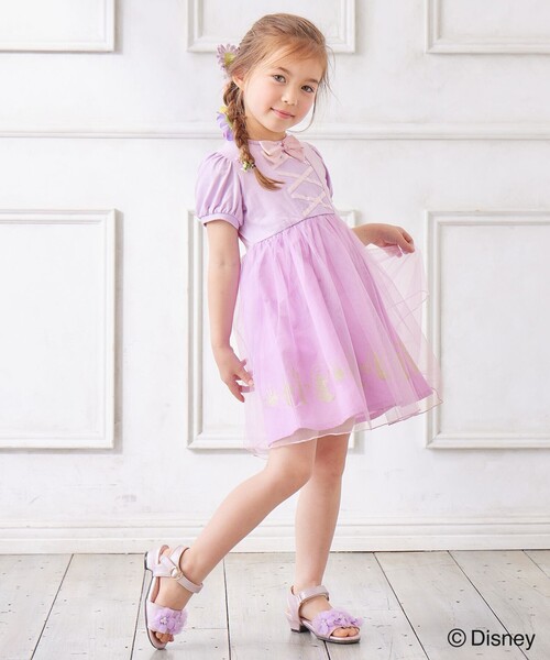 ANY（エニィ）の「【ディズニープリンセス】ドレス風 ワンピース