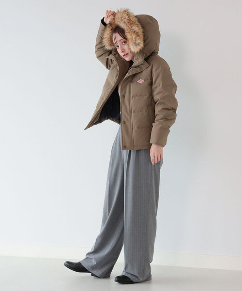 Ray BEAMS（レイビームス）の「DANTON / ファー付き ダウン ジャケット