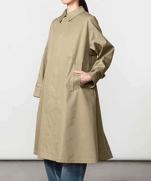 Gymphlex | ベルテッドバルマカーンコート WOMEN（ステンカラーコート