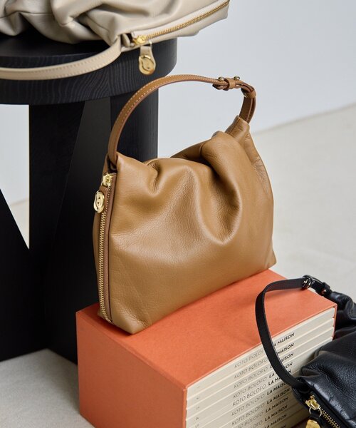 累計販売1万本突破】レザーワンハンドルバッグ (CE-1014)（ショルダー