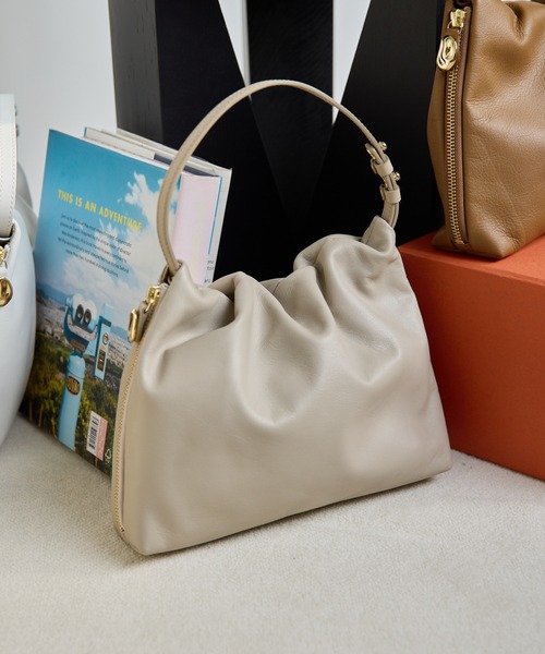 累計販売1万本突破】レザーワンハンドルバッグ (CE-1014)（ショルダー