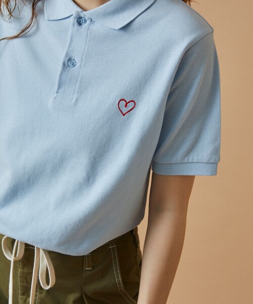 FREAK'S STORE（フリークスストア）の「ワンポイントハート刺繍