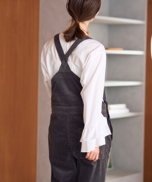IENA（イエナ）の「コーデュロイ オーバーオール（サロペット
