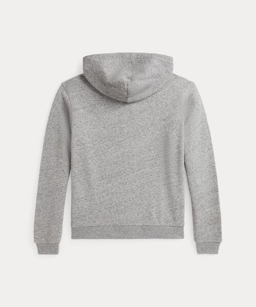 コットン フリース フルジップ フーディ（パーカー）｜POLO RALPH