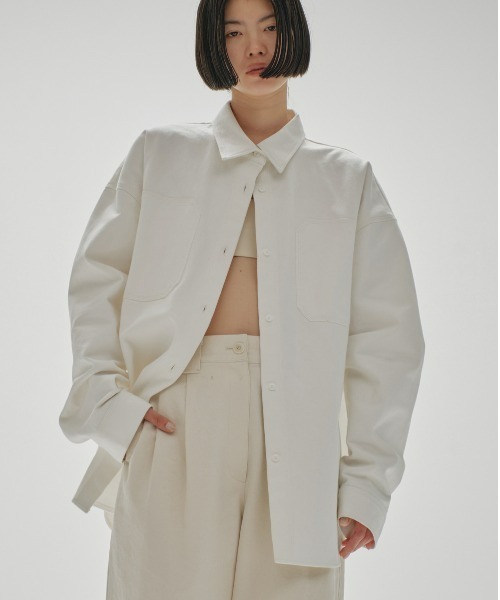 TODAYFUL（トゥデイフル）の「Cottontwill Over Shirts（シャツ