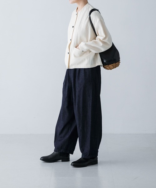 かぐれ（カグレ）の「デニムボリュームパンツ（デニムパンツ）」 - WEAR