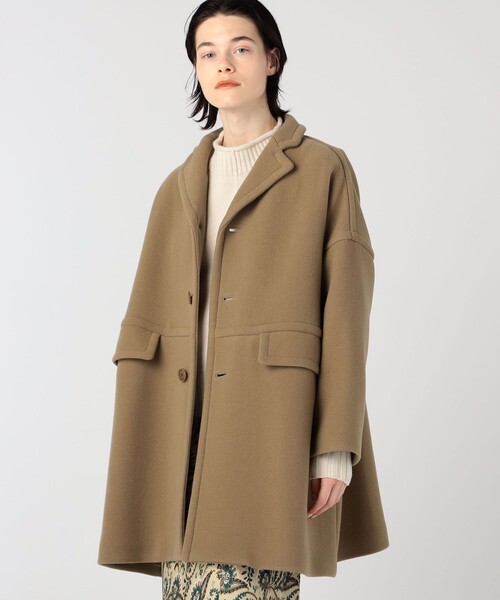 MACPHEE（マカフィー）の「パイルメルトン オーバーサイズドコート