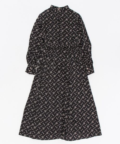 ANAYI（アナイ）の「キープリントスタンドカラー ワンピース