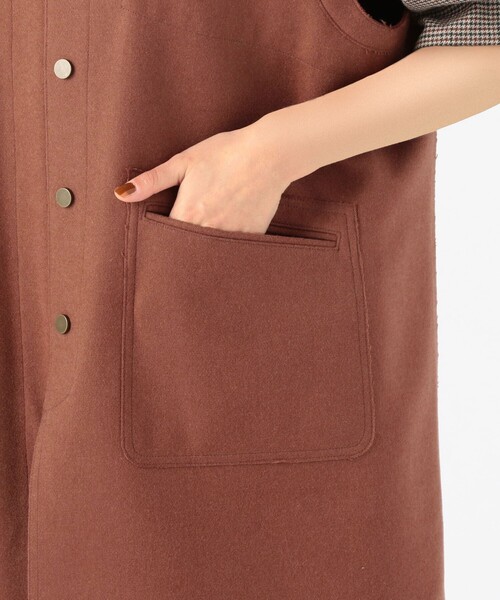 BACCA（バッカ）の「ダブルクロスヘビーメルトン ミドルベスト（その他