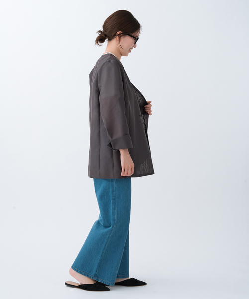 セール】シアージャケット（ノーカラージャケット）｜IENA（イエナ）の