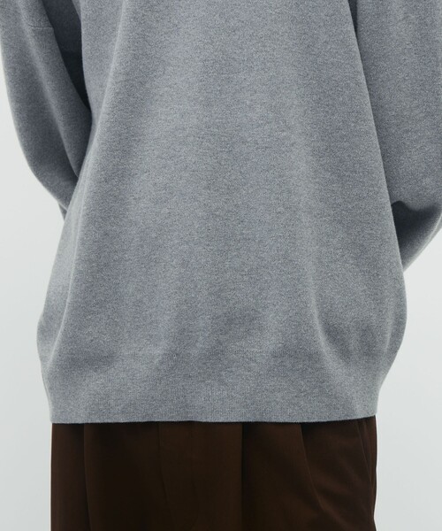 CABaN コットンカシミヤ クルーネックプルオーバー（ニット/セーター