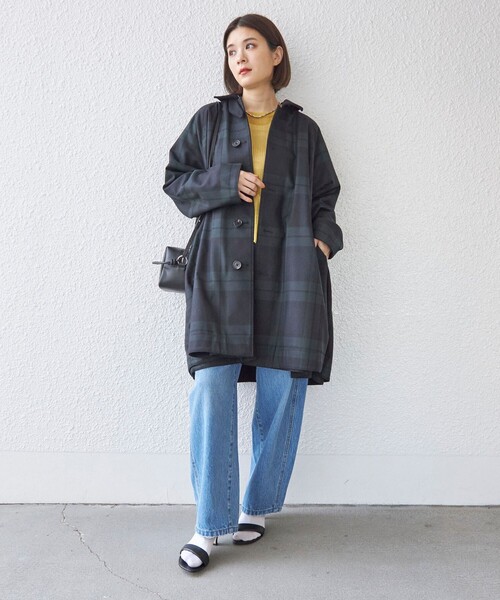 セール】【SHIPS別注】TICCA:リバーシブル ステンカラー コート