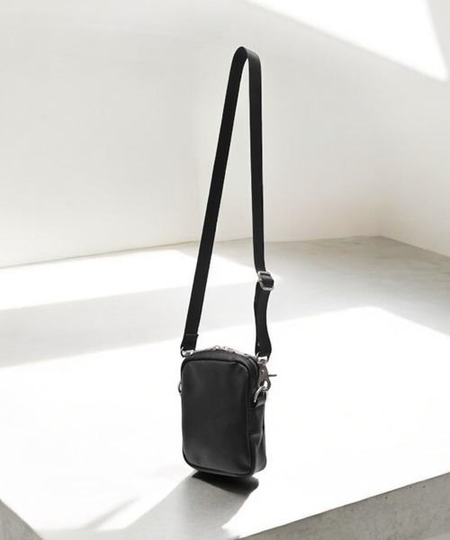 DEVICE＋ 本革 カウレザー ミニ ショルダーバッグ（ショルダーバッグ