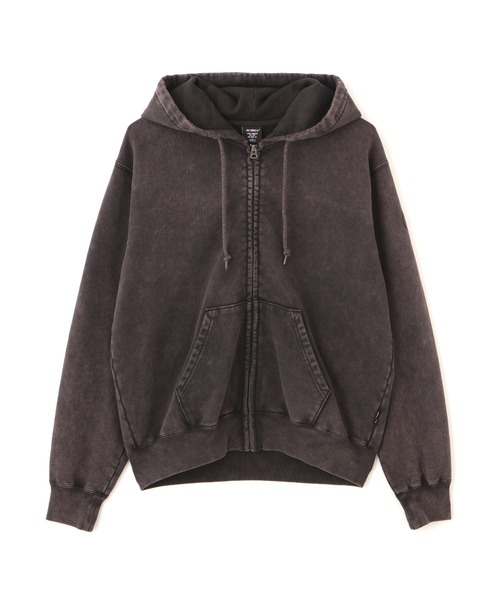 ACID WASH ZIP UP HOODIE / アシッドウォッシュ ジップアップ フーディ