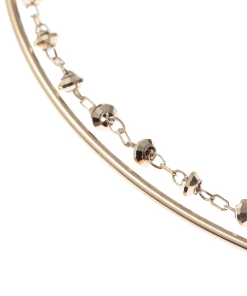 K10カットビーズ クリッポンバングル（ブレスレット）｜COCOSHNIK