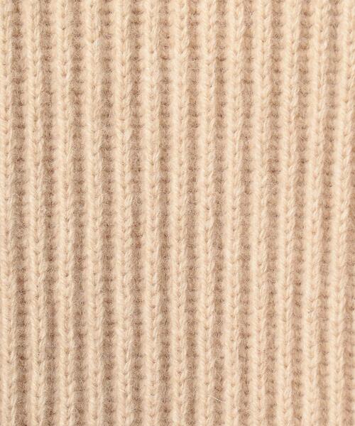 Drawer（ドゥロワー）の「Drawer 9G畦編みタートルネックニット