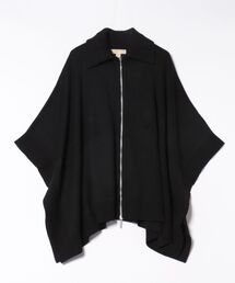 MICHAEL KORS（マイケルコース）の「ウール MKロゴ ポンチョ（ポンチョ