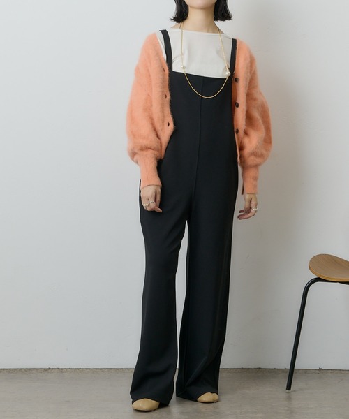 カットジョーゼットキャミサロペット（サロペット/オーバーオール