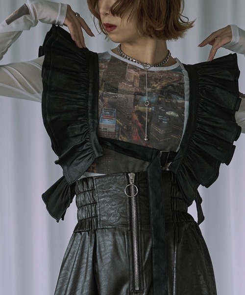 Ezick（エジック）の「Many way フリルリボンハーネス（その他トップス