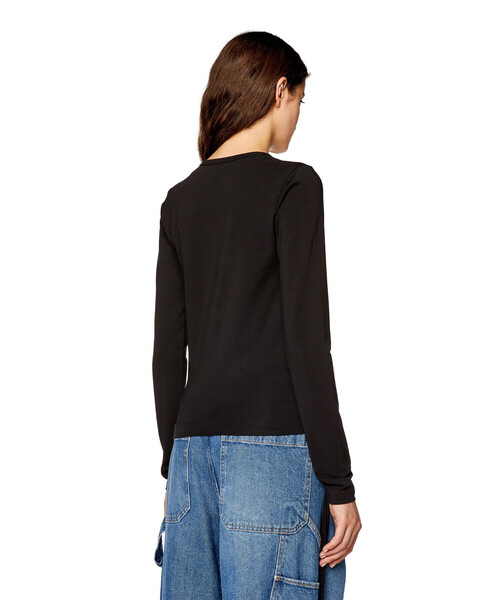 レディース 長袖Tシャツ トップス Dロゴ（Tシャツ/カットソー