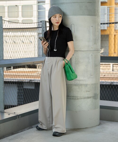 FREAK'S STORE（フリークスストア）の「限定展開 タック ワイドパンツ