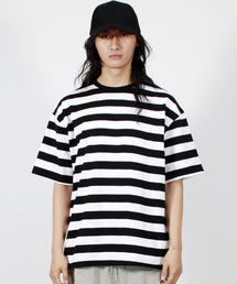オーバーサイズ ストライプ」に該当するメンズのTシャツ/カットソー