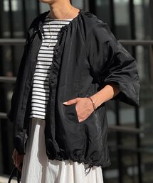 BEARDSLEY（ビアズリー）の「ペプラムジップシャツブルゾン（ノー