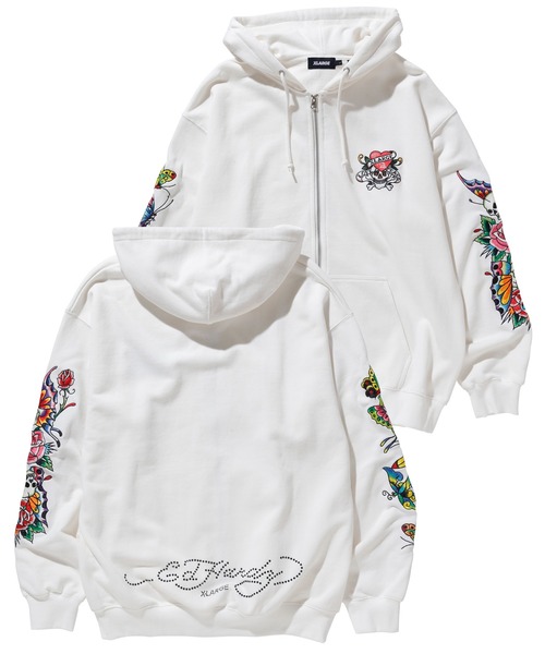 XLARGE（エクストララージ）の「XLARGE × EDHARDY ZIP HOODED SWEAT