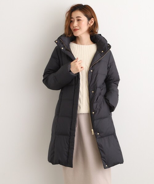 セール】【名品アウター/800FP・多機能】つつまれダウンロング（ダウン