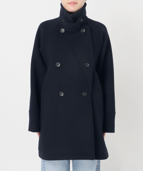イエナ IENA ダブルブレストハーフコート ダブルブレストハーフコート