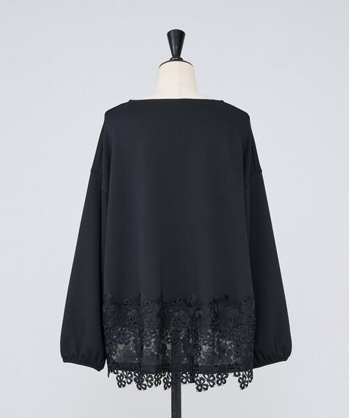 ダンボール裾レースプルオーバー（Tシャツ/カットソー）｜BEARDSLEY