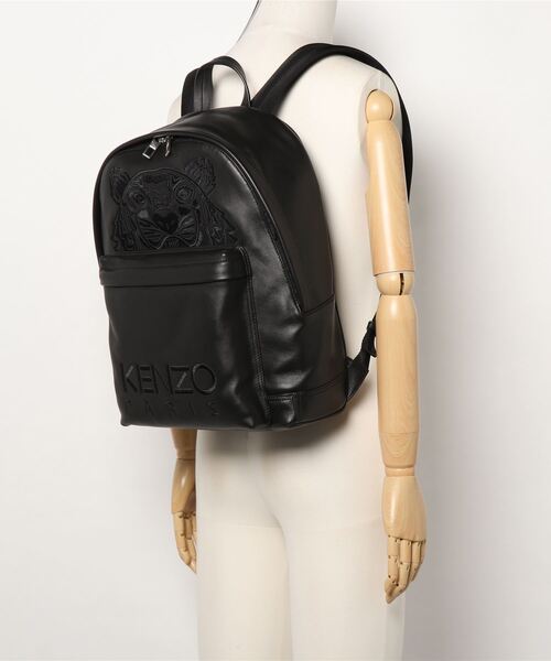 KENZO（ケンゾー）の「革製バックパック Kampus Tigre（バックパック