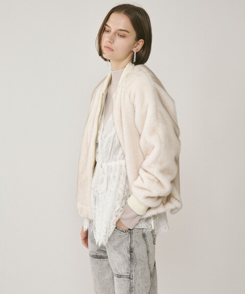 フェイクミンクファーブルゾン（ブルゾン）｜Diagram（ダイアグラム