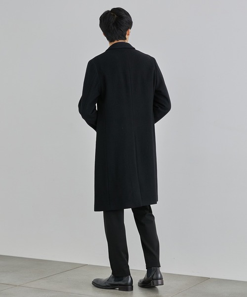 セール】【EC限定】スーパー100メルトンチェスターコート（チェスター