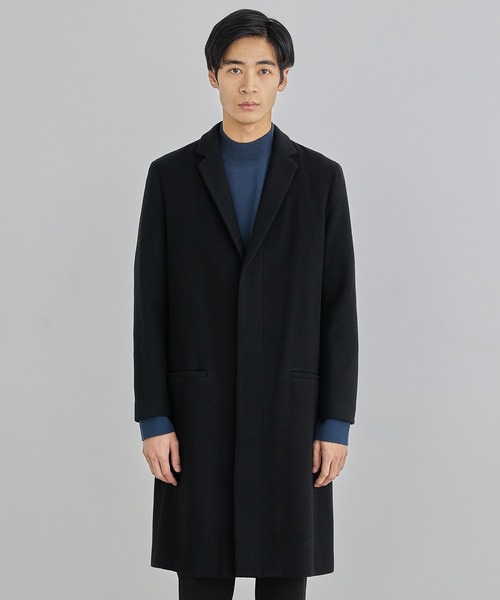 セール】【EC限定】スーパー100メルトンチェスターコート（チェスター