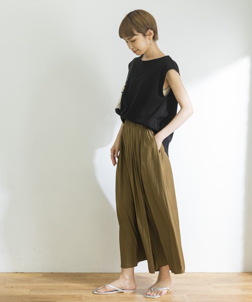 URBAN RESEARCH（アーバンリサーチ）の「割繊ラップギャザースカーチョ