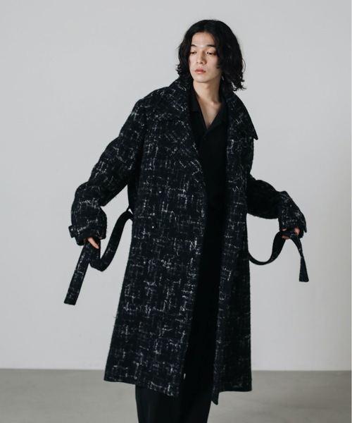 ATTACHMENT（アタッチメント）の「ジャカードツイード ダブルブレス