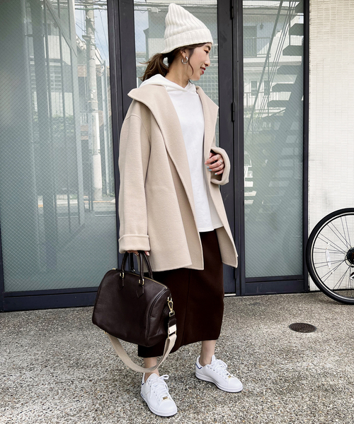 Spick & Span（スピックアンドスパン）の「W/Nyスタンドカラーリバー