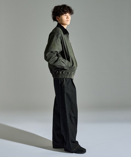 WETTEMPT（ウィテンプト）の「SULFUR DYED QUILTED TWILL BLOUSON