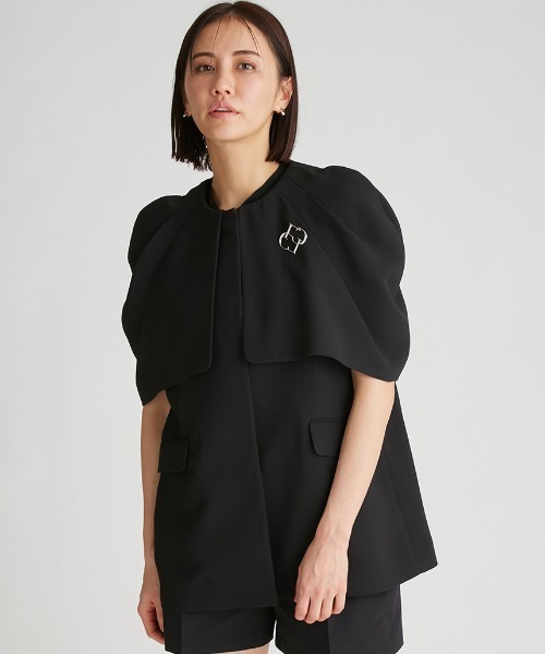 CELFORD（セルフォード）の「ケープ付きジレ（その他アウター）」 - WEAR