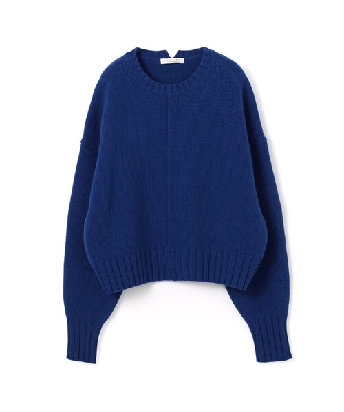 MACPHEE（マカフィー）の「□ラムカシミヤ クルーネックプルオーバー