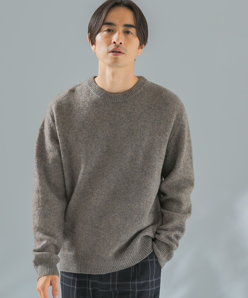 セール】『XLサイズあり』シェットランドクルーネックニット（ニット