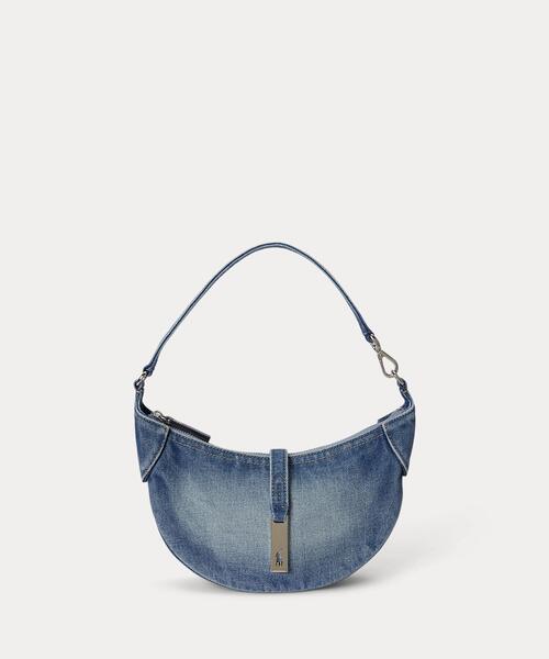 Polo ID デニム ミニ ショルダー バッグ（ショルダーバッグ）｜POLO